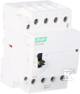 ST40-40-M Stycz.mod.ster.ręczne 4NO 40A