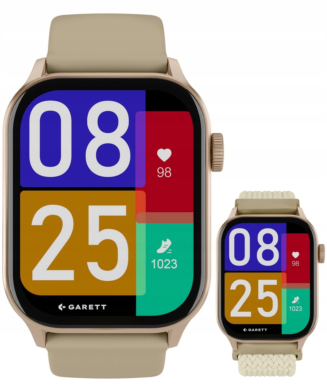 Chytré Hodinky Garett Activity 3 Zlatý Set Garett-5904238487259