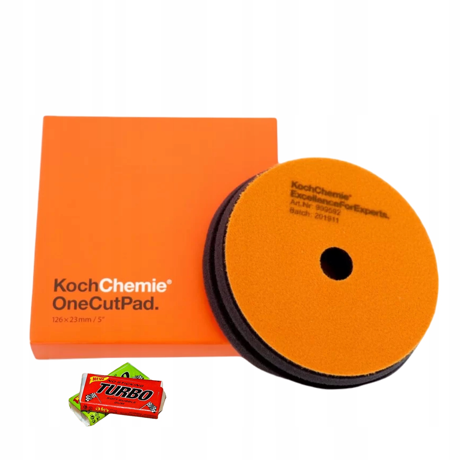 KOCH One Step Pad - gąbka polerska 126x23mm GIFT!