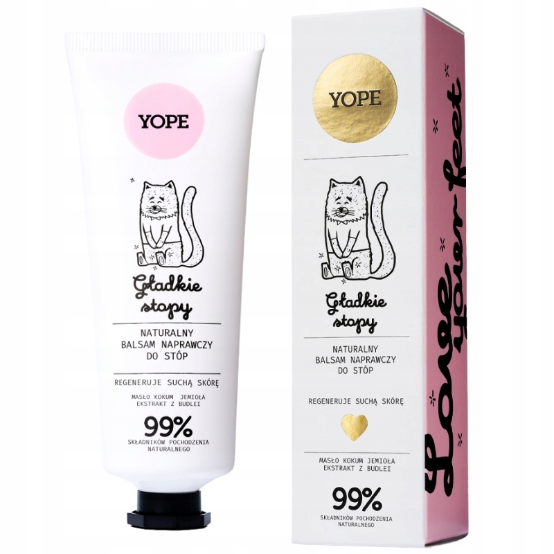 YOPE BALSAM NAPRAWCZY DO STÓP GŁADKIE STOPY 75ml