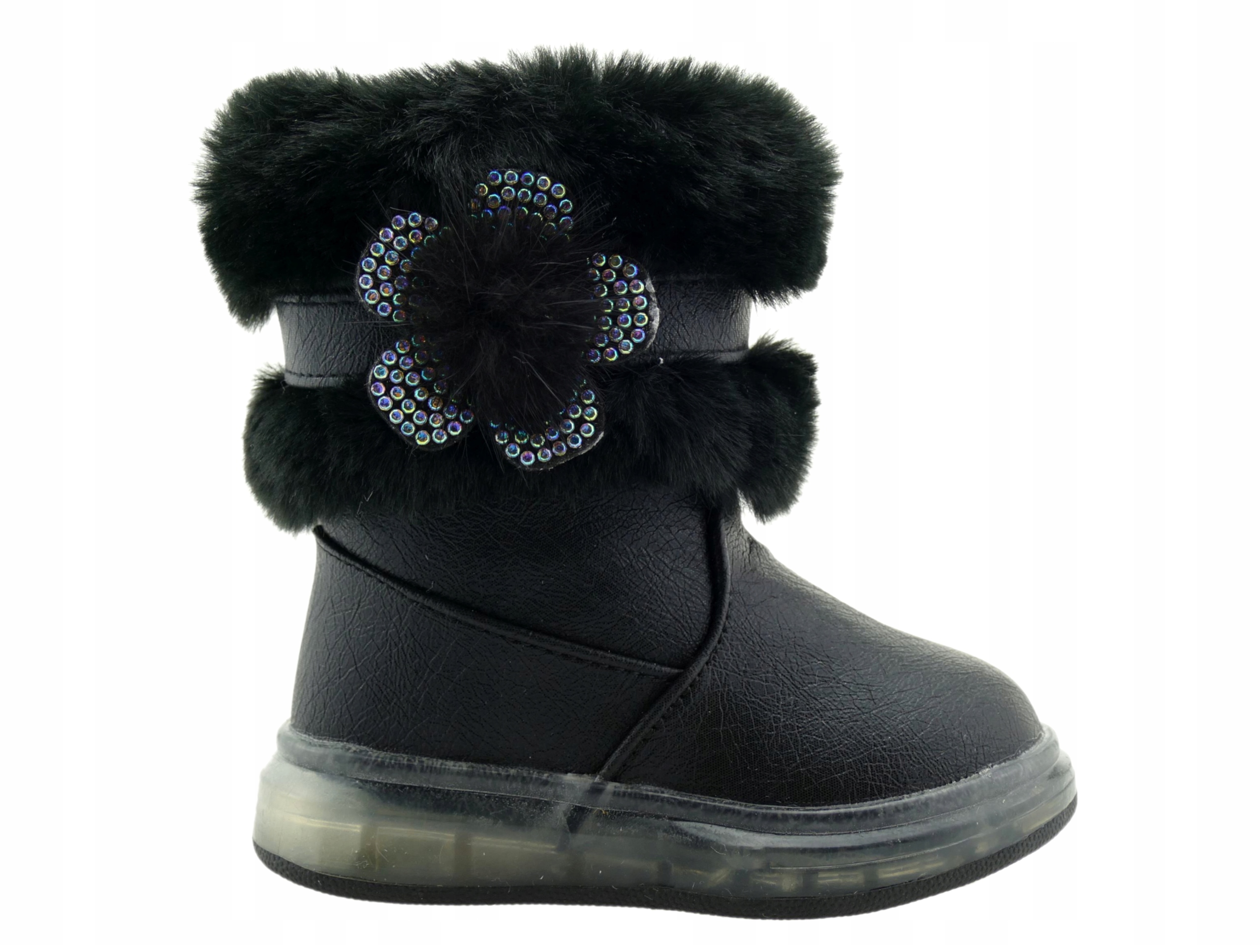 

Buty Zimowe Dziewczęce Ocieplane Kozaki 15