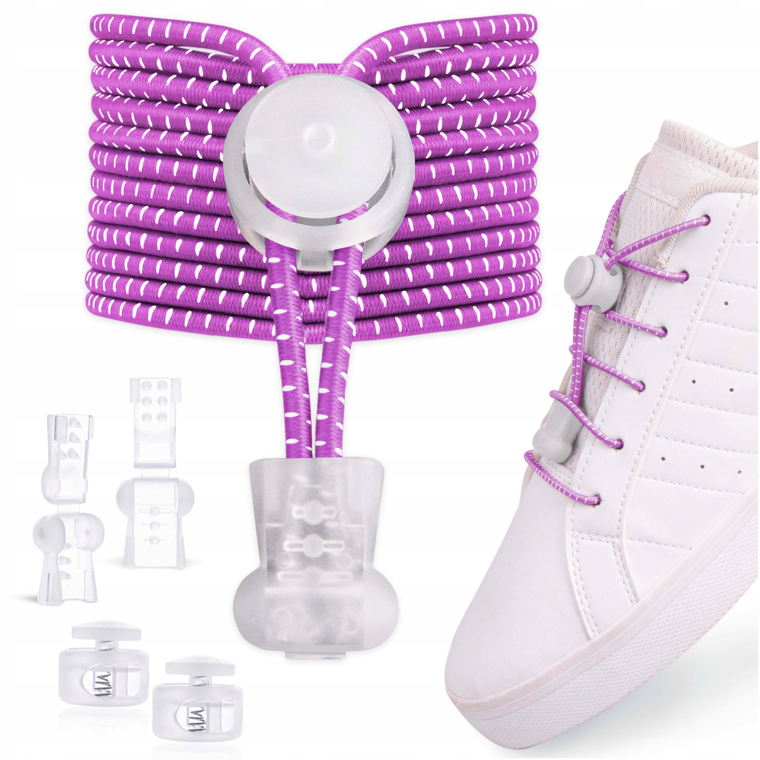 

Sznurówki bez wiązania elastyczne trekkingowe