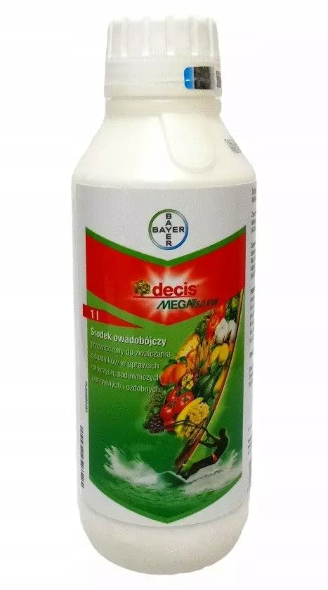 Decis 50EW 1l Bayer stonka ziemniaczana, gnatacz, mszyce, Drosophila