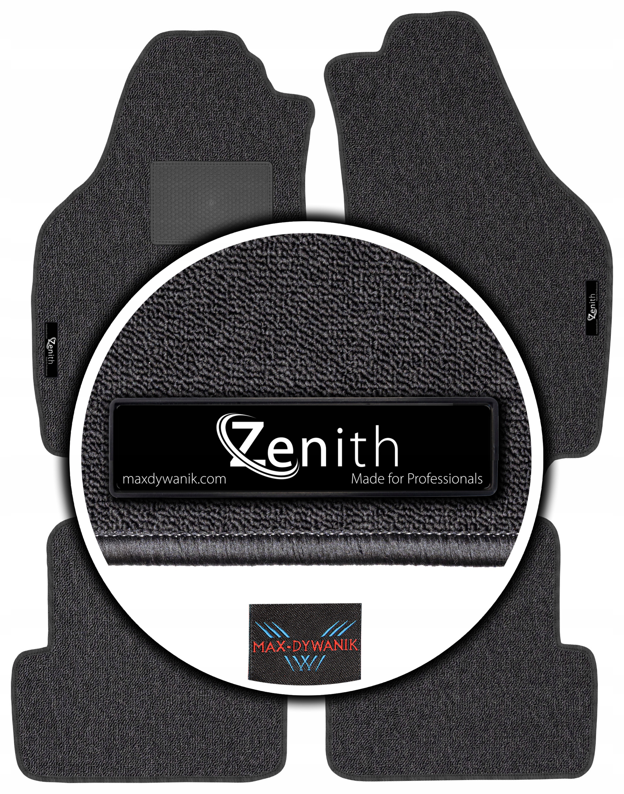 Lancia Ypsilon II Hb 2003-2011 Koberce do auta Max-dywanik Zenith