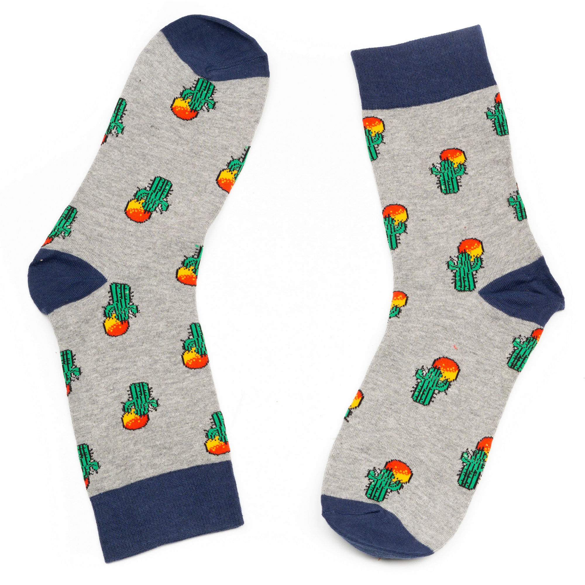 

Skarpety męskie bawełniane Kaktusy Kolorowe 43-46