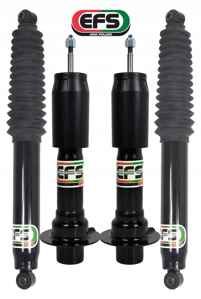 JEEP CHEROKEE KK 3,7L ZESTAW WZMOCNIONYCH AMORTYZATORÓW +40MM EFS 4WD ELITE