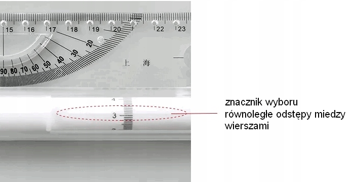 DUŻY MUTLINIAŁ multi ROLLING RULER Stan opakowania oryginalne