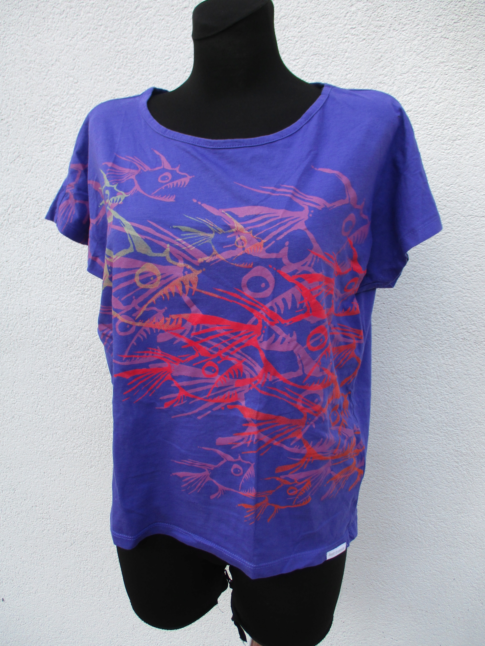 38 HOT UNA KOSZULKA TOP T-SHIRT DAMSKI Z NADRUKIEM