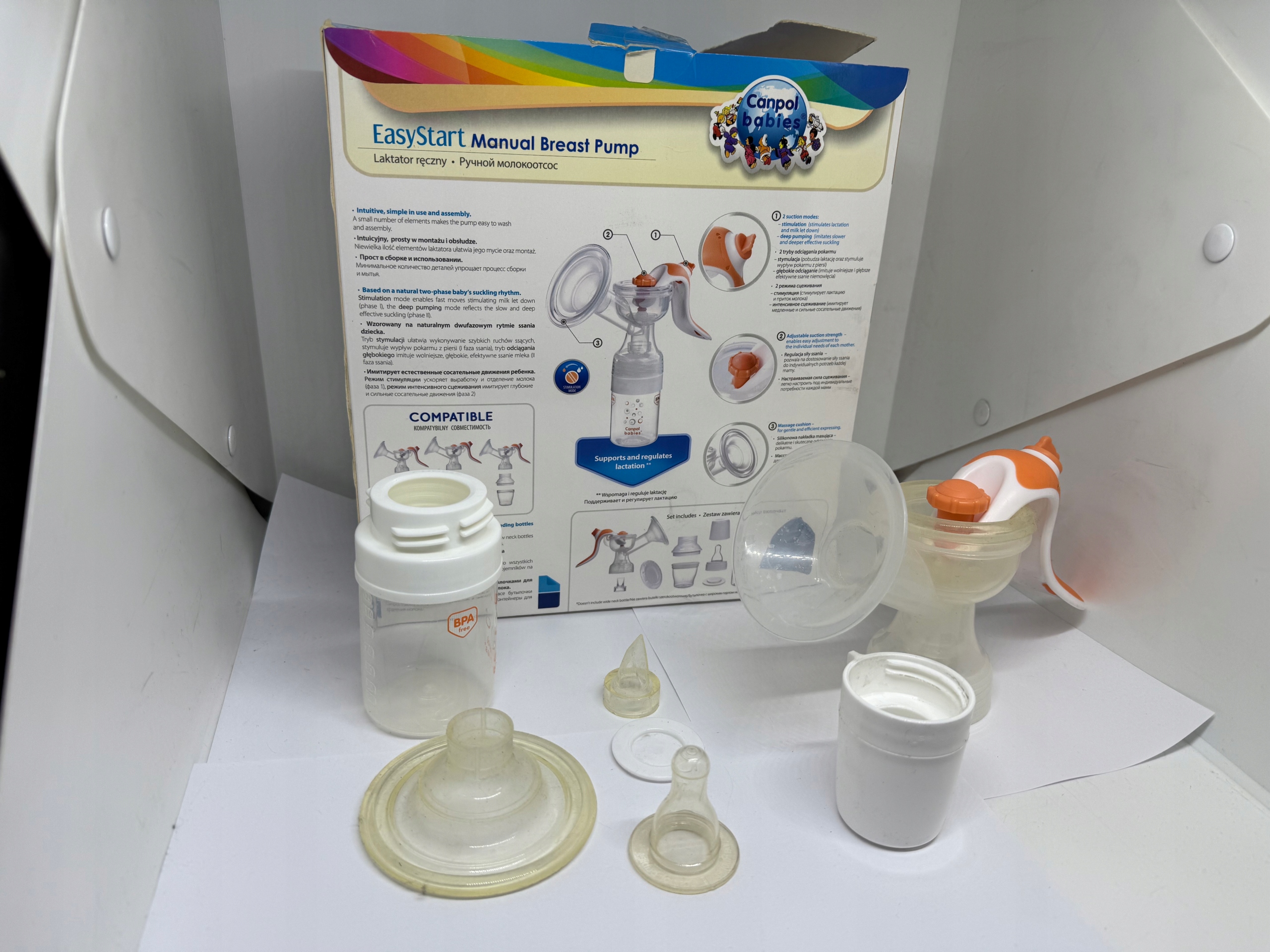 CANPOL BABIES LAKTATOR MANUALNY EASYSTART