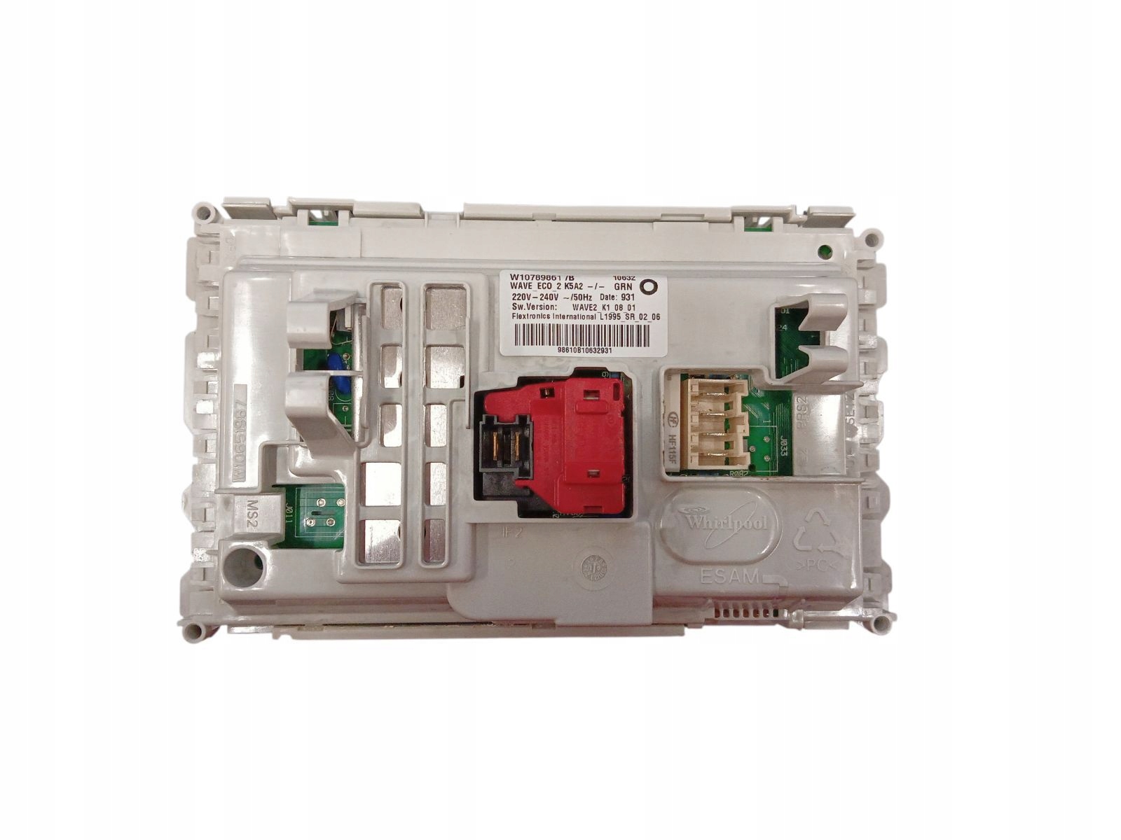 Ovládací modul pračky Whirlpool 481010789857 #G808836