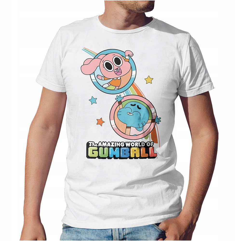 

Koszulka Męska Gumball Roz. M Wzory