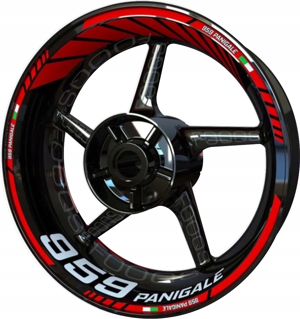 НАКЛЕЙКИ НА ДИСКИ RANTY FOOQS DUCATI 959 PANIGALE