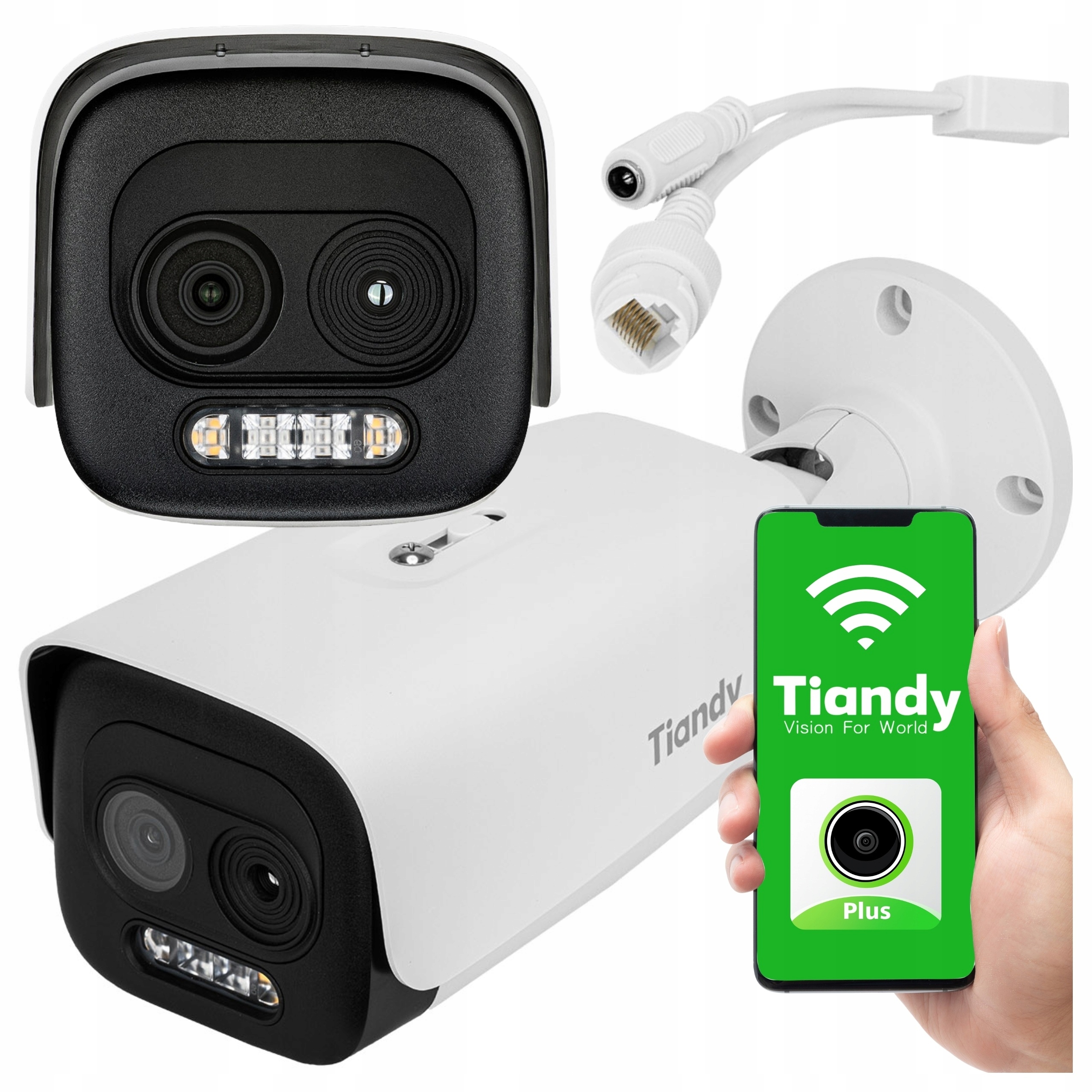 Kamera Ip tubowa Tiandy TC-C34QN SPEC:I5W/WIFI/EU/2.8MM/V4.0 3.7Mpx WiFi Ir