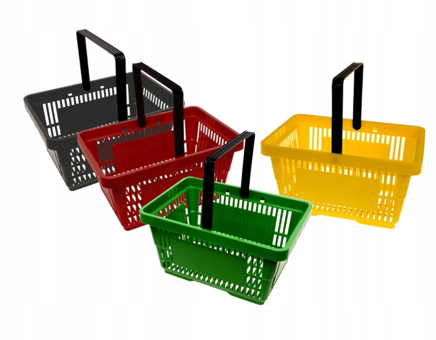 KOSZ SKLEPOWY KOSZE KOSZYK NA ZAKUPY KOSZYKI 22L Marka inny