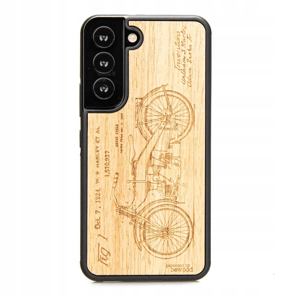 Etui Bewood do Samsung Galaxy S22 Harley Patent Aniegre