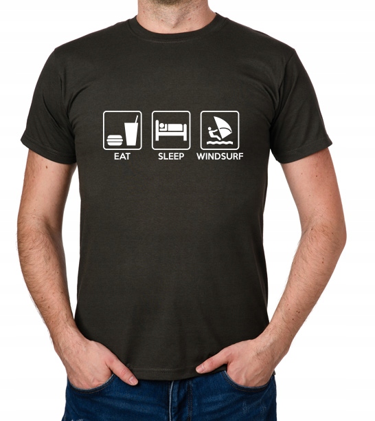 

koszulka Eat Sleep Windsurf prezent