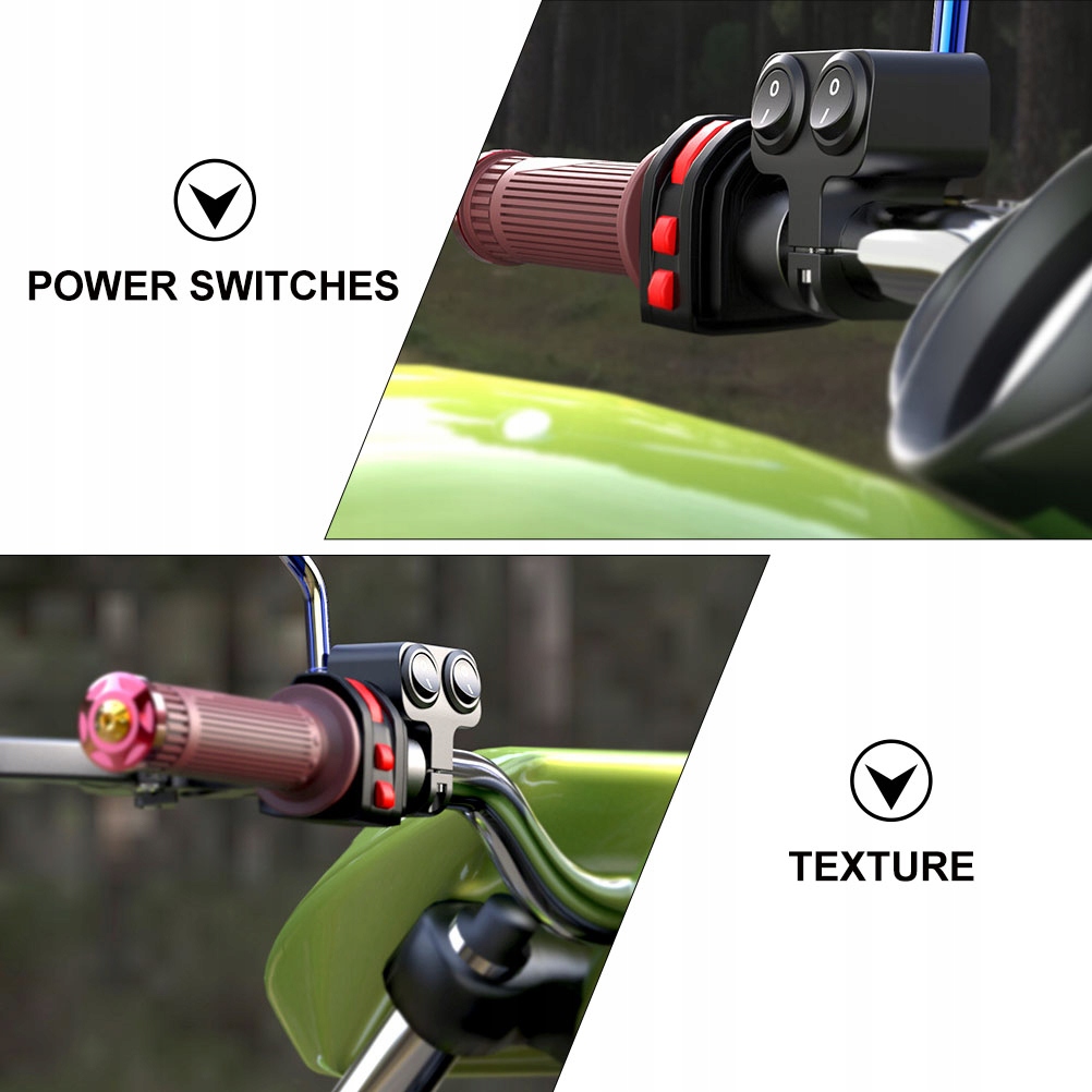 1 PC Led kierunkowskazy motocyklowe przełącznik EAN (GTIN) 6954716103330