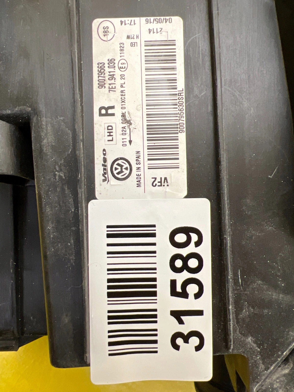 light front right VW T6 Full Led 7E1941036