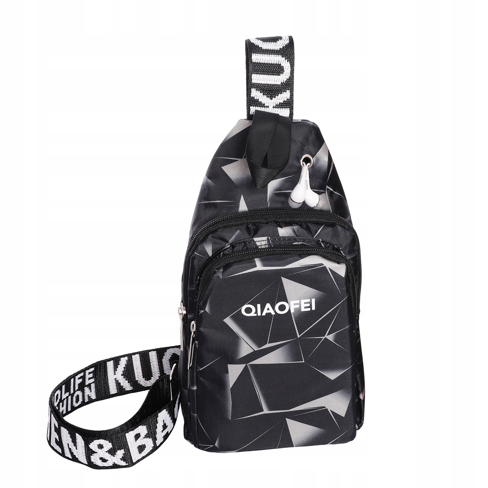 PLECAK NA JEDNO RAMIĘ SPORTOWY WYCIECZKOWY MIEJSKI MŁODZIEŻOWY SOLIDNY Marka Qiaofei