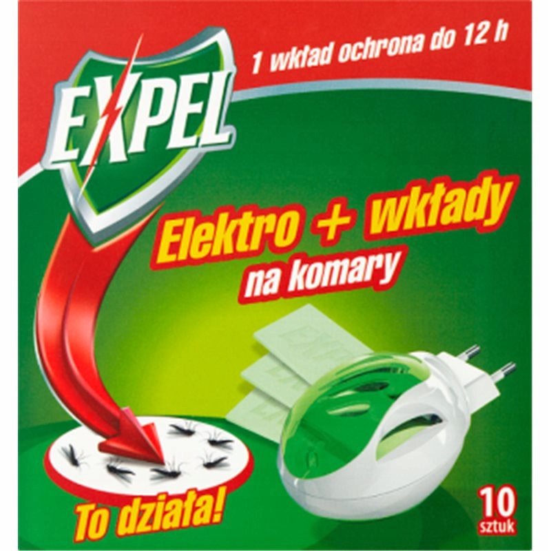 

Expel Elektrofumigator wkłady na komary, 10 szt