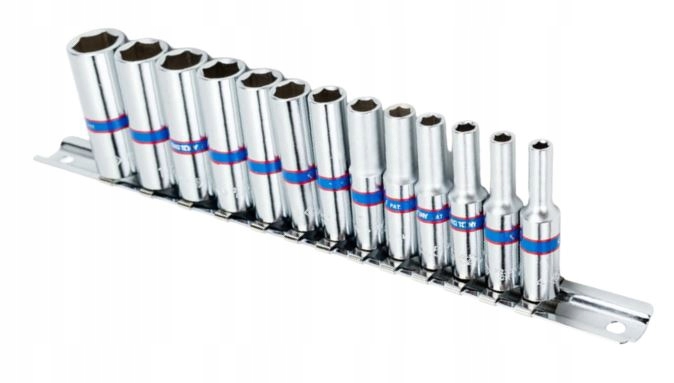 Nasadki długie 1/4 4-14mm King Tony 2311MR