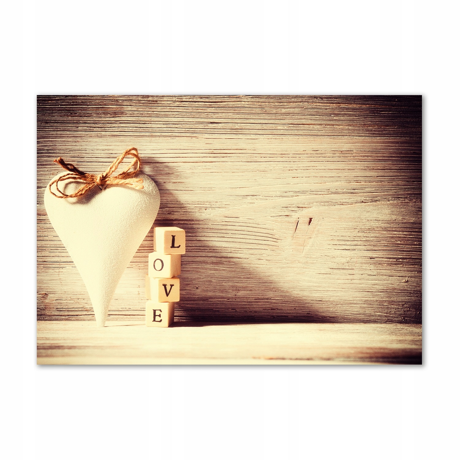 

Fotoobraz na ścianę szkło akrylowe Miłość 100x70cm