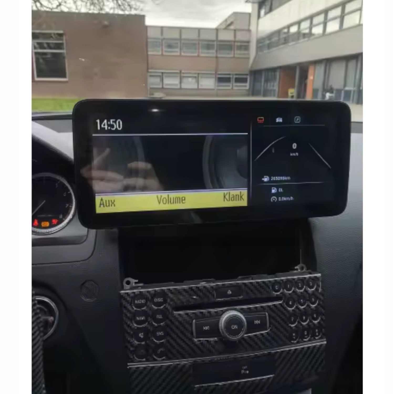 Radio Android do Mercedes W204 S205 C204 NTG 5.0 Qualcomm 665 8+128 GB