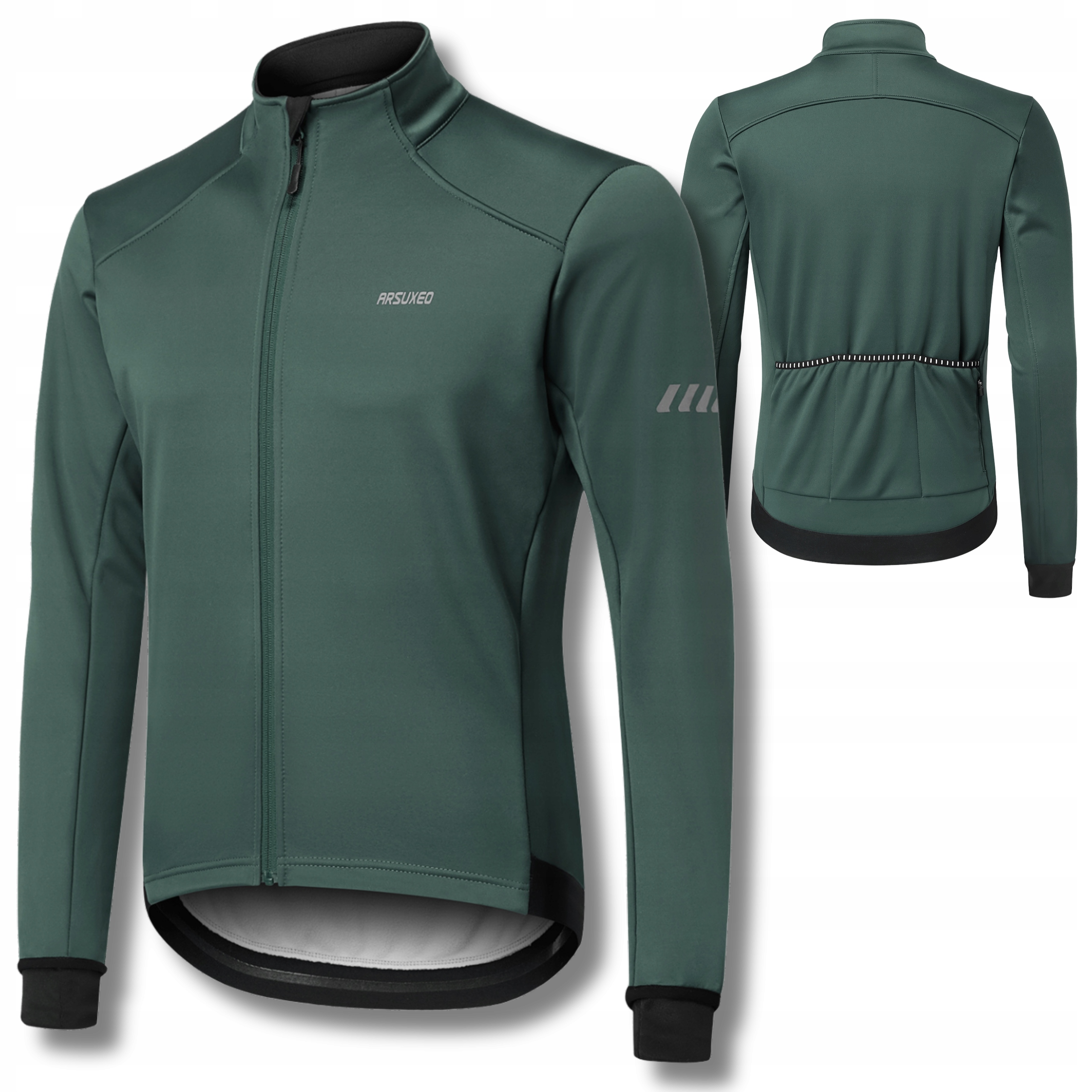 Kurtka Rowerowa Męska Zimowa Softshell Na Rower Termoaktywna Nz Arsuxeo M