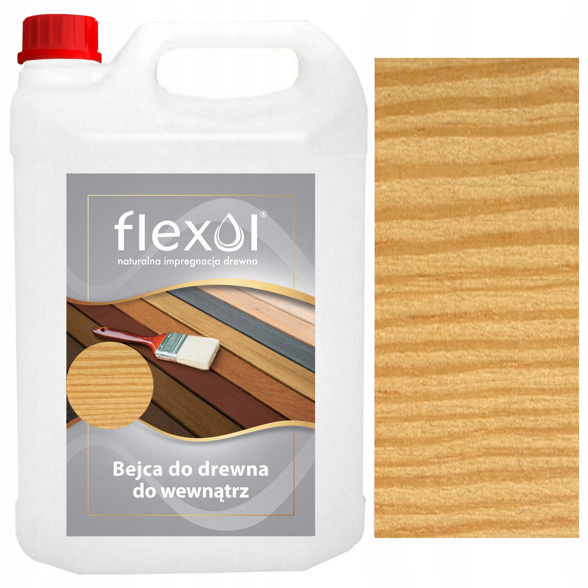 Vnitřní mořidlo na dřevo Žluť 5 L Flexol
