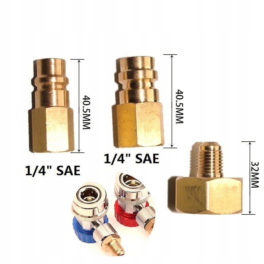 REDUKCJA ADAPTER NA BUTLĘ R134A KLIMA ZESTAW Kod producenta 5536626789