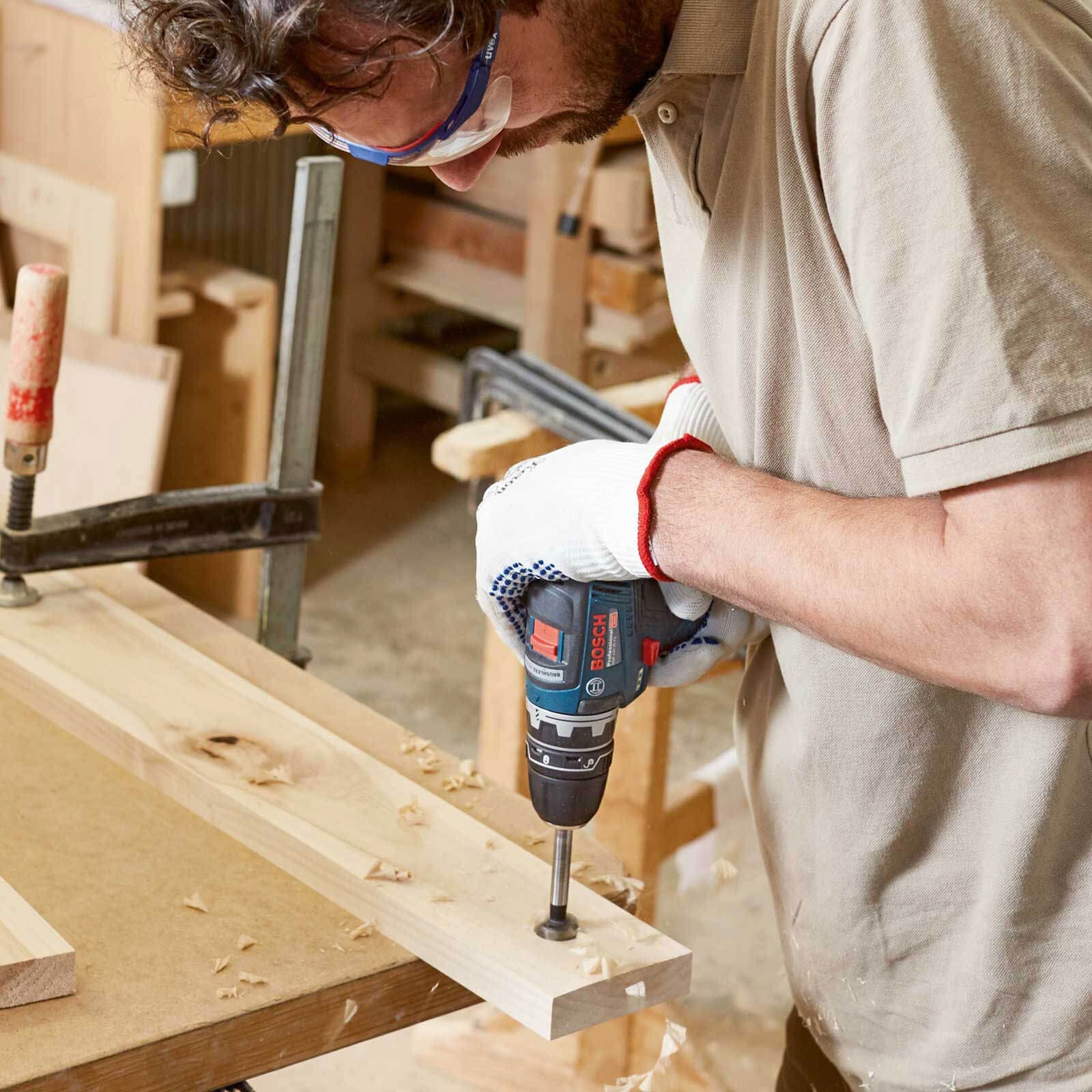 BOSCH Professional Wiertarko-Wkrętarka 12V GSR 12V-35 FC FlexiClick System — miniatura 4