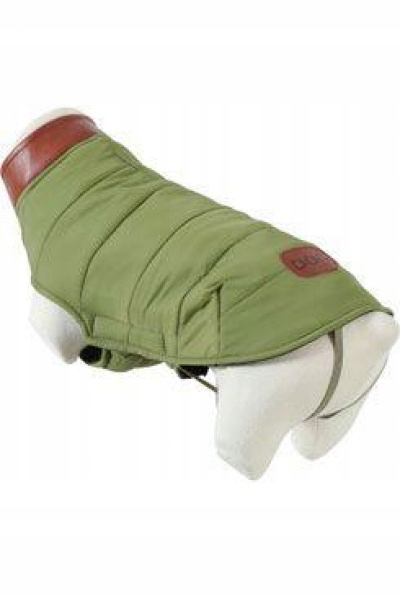 Levně Obleček prošívaná bunda pro psy London khaki 25cm Zolu