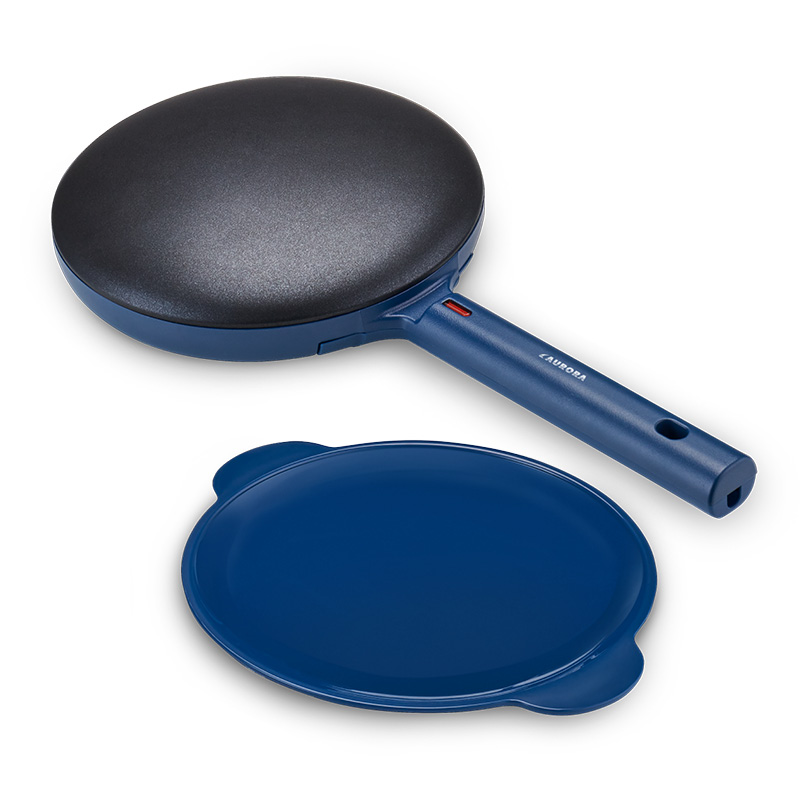 Naleśnikarka niebieska patelnia do naleśników 600W elektryczna Model AU3320