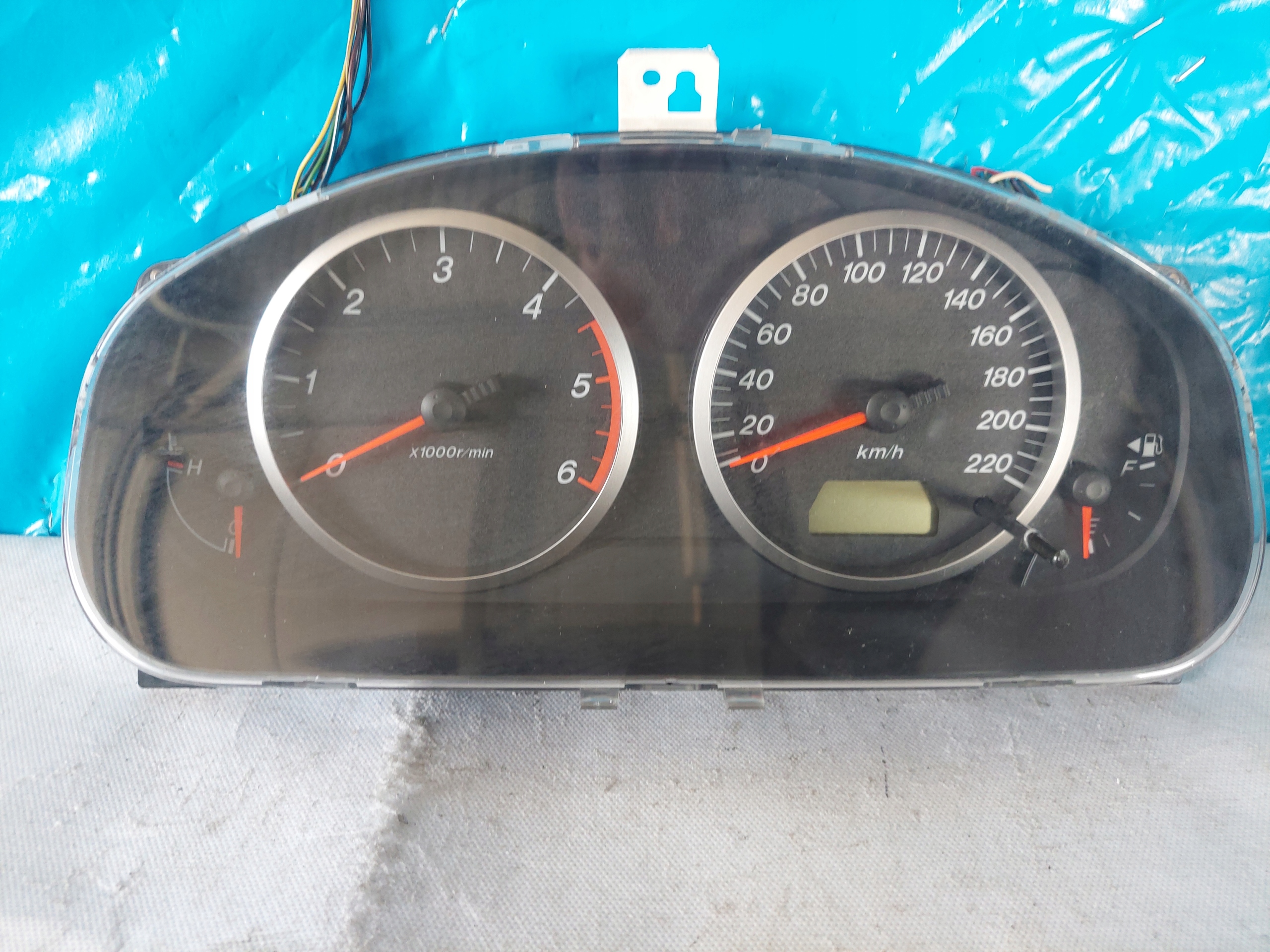dials clock MAZDA 2 1.4 MZ 3M7110849NC