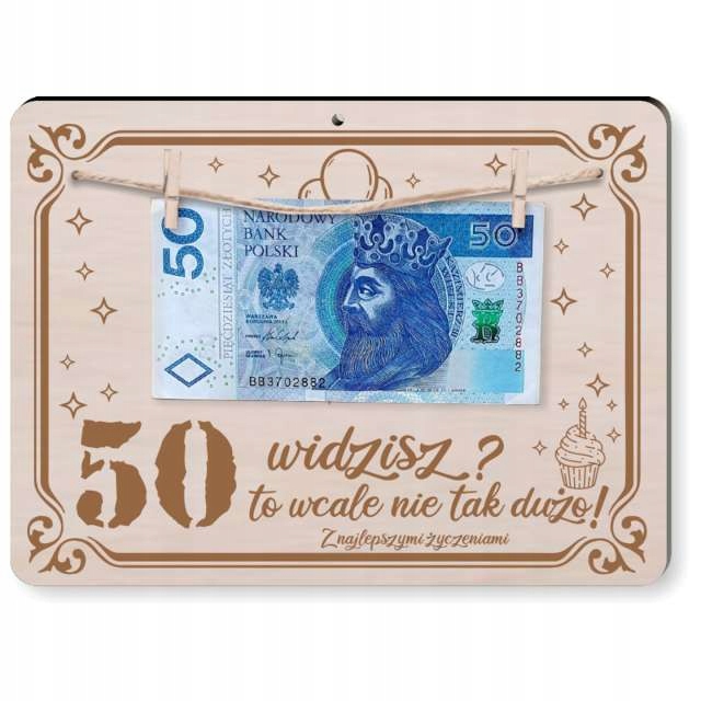 

Ramka 50 Urodziny widzisz to nie Tak Dużo
