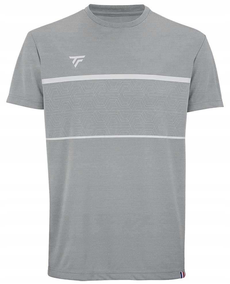 Pánské tričko Tecnifibre Team Tech Tee silver S