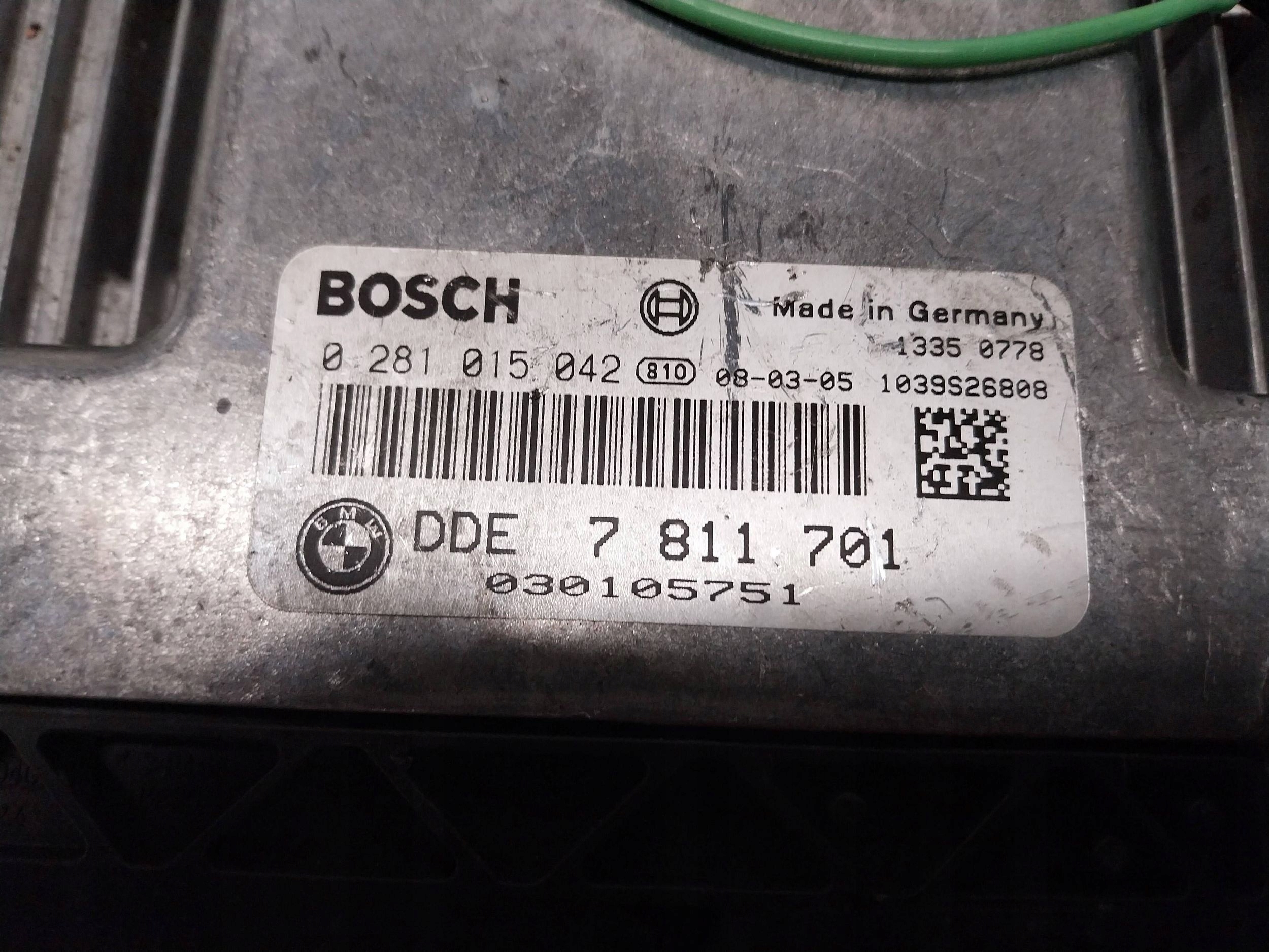 computer control unit of the engine 7811701 BMW E81 E82 E87 E90 E91 2.0D