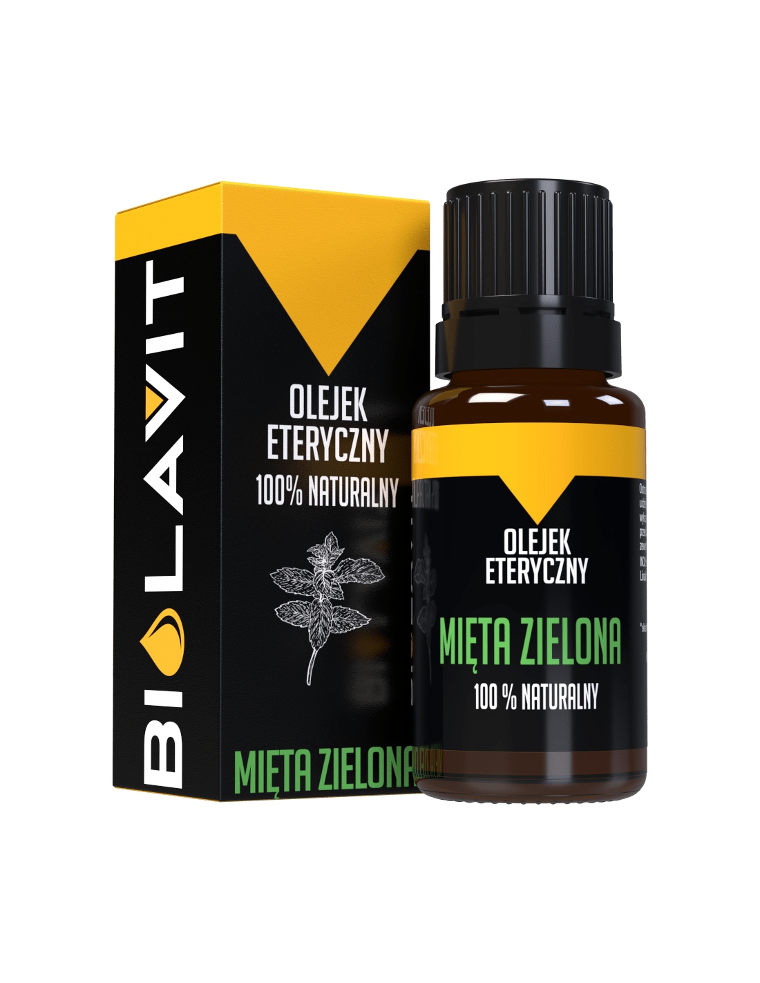 

Olejek eteryczny z mięty zielonej 10 ml Biolavit