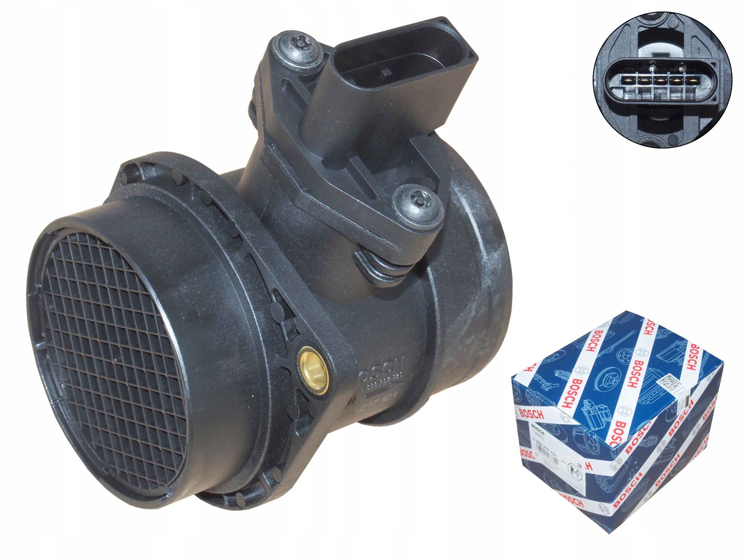 

Przepływomierz 0280217121 Bosch Audi Seat Ford Vw
