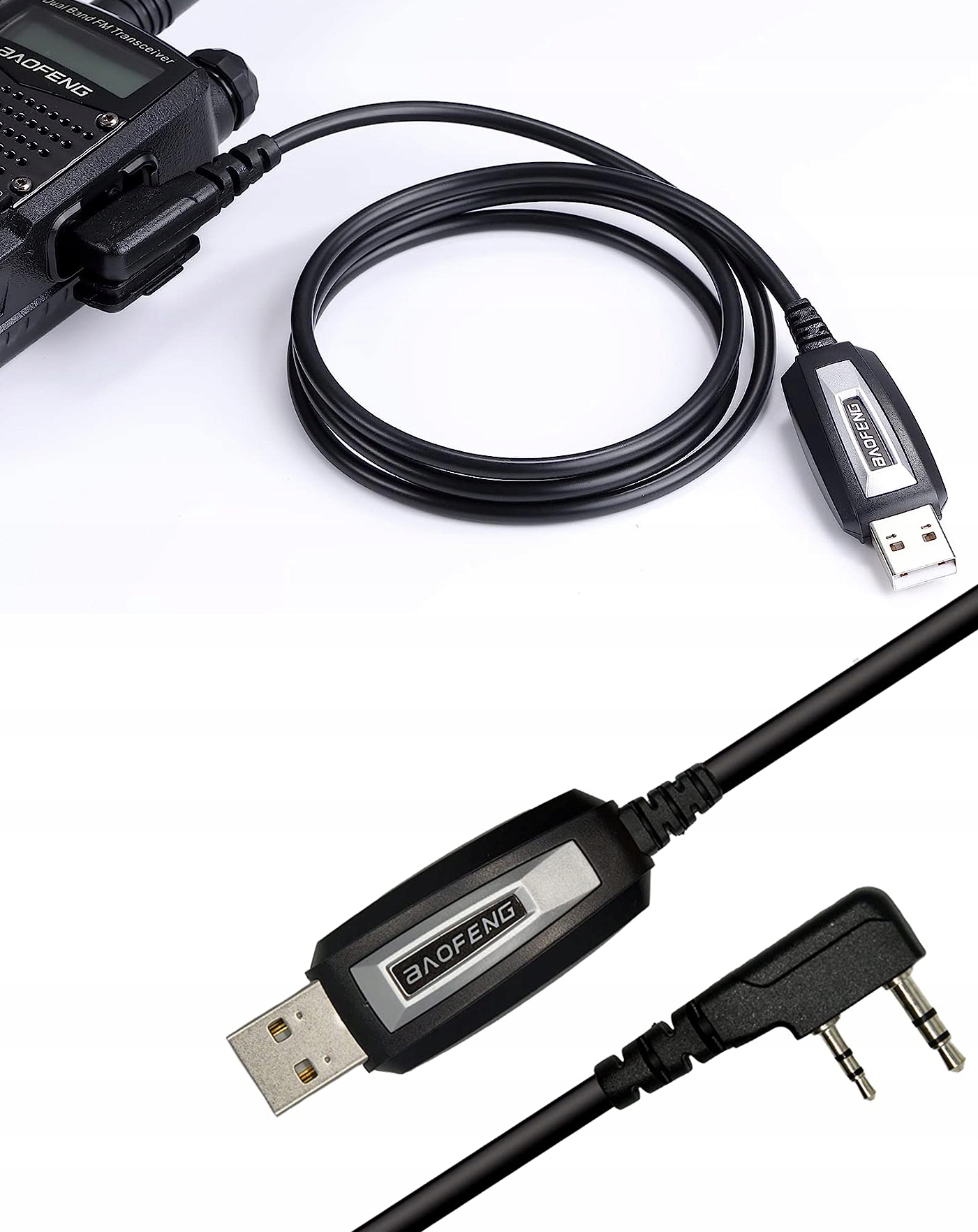 Kabel do programowania Baofeng UV-5R Plus UV-82 BF-F8+ Uuv3r Plus bf-888s Marka Baofeng