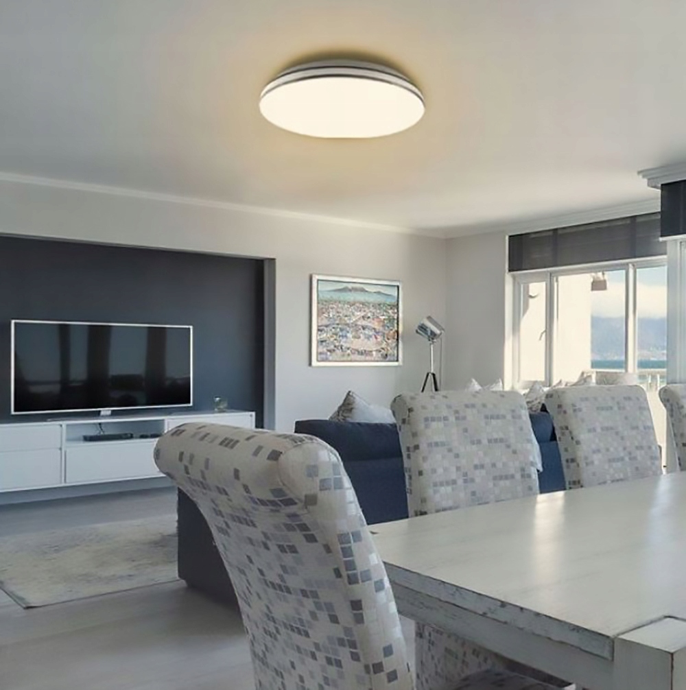 PLAFON LAMPA sufitowa żyrandol LED NATYNKOWY 24W Zasilanie sieciowe