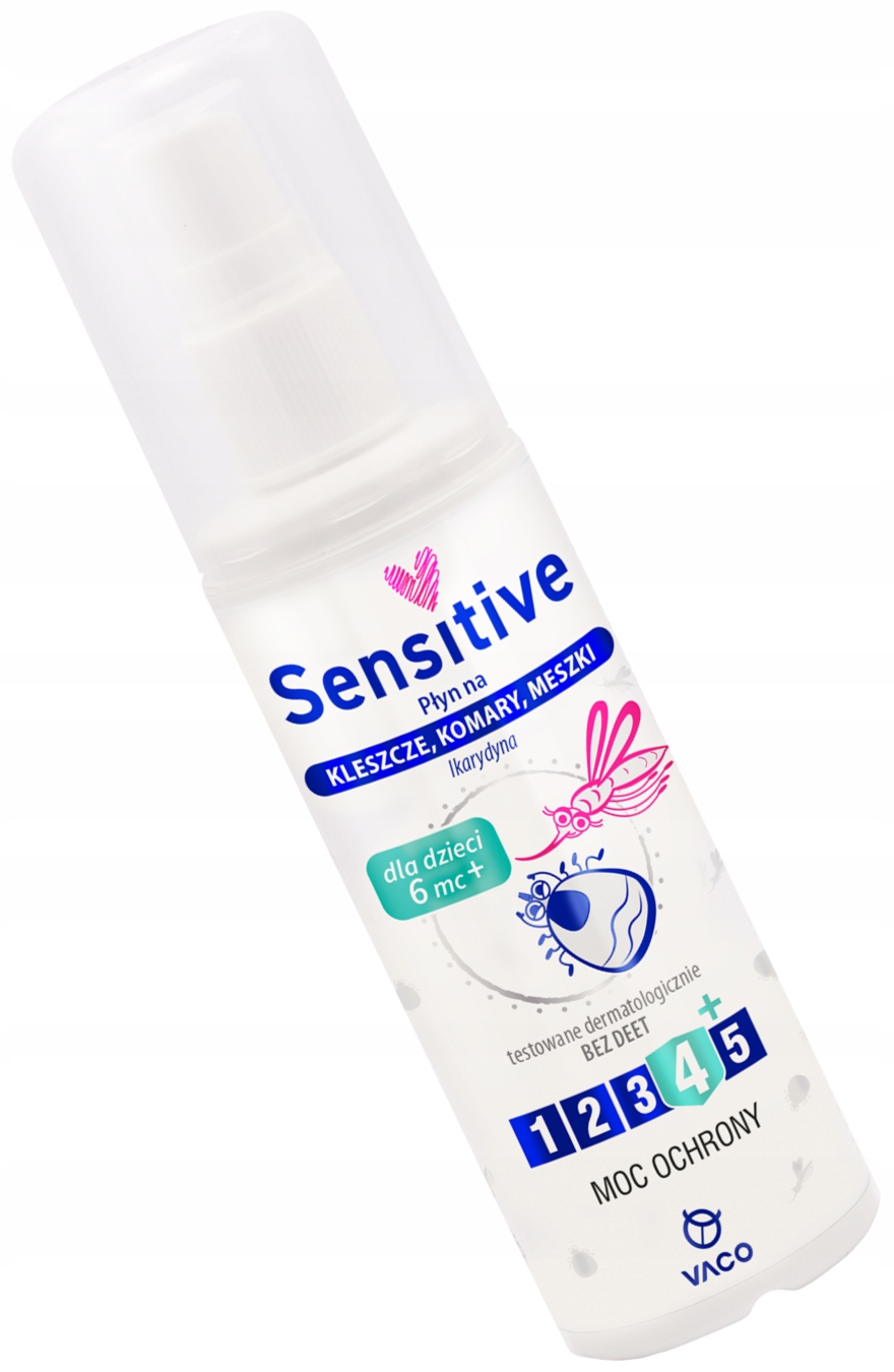 

Vaco Sensitive spray komary kleszcze dzieci 6m+ 80