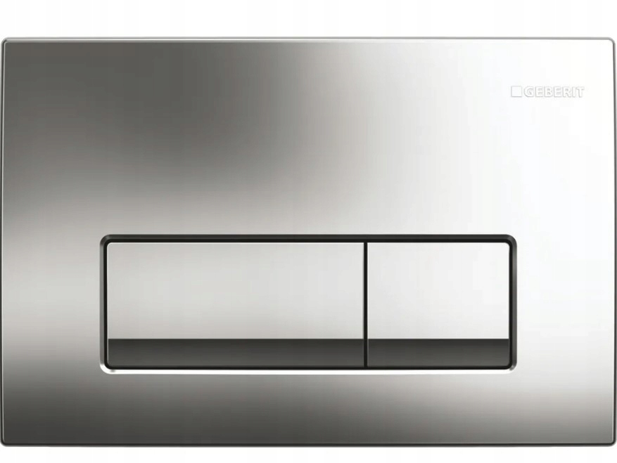 Ovládacie tlačidlo Delta 51, plast, chróm 115.105.21.1 /sm/