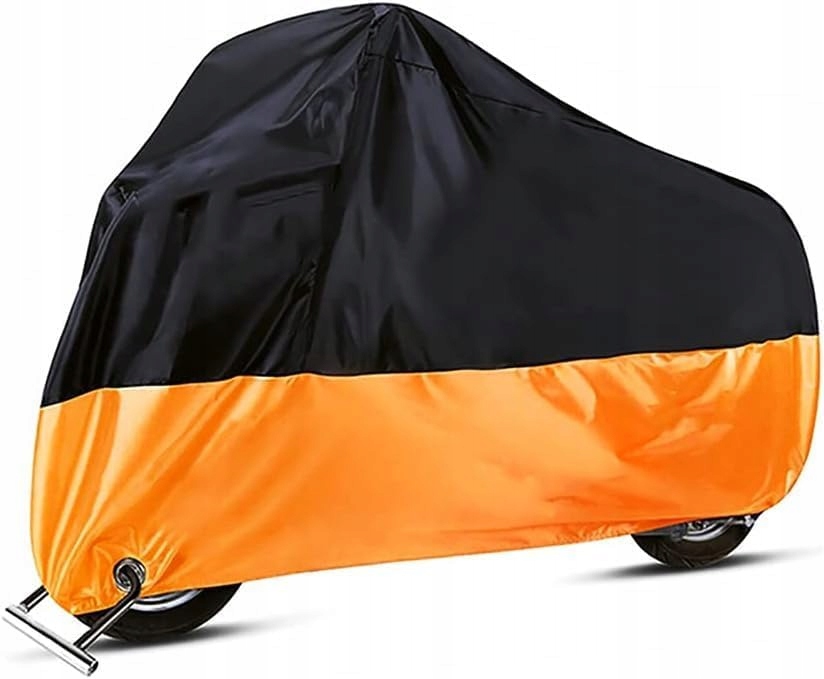 POKROWIEC NA MOTOCYKL WODOODPORNY WYTRZYMAŁY MATERIAŁ 245x105x125cm