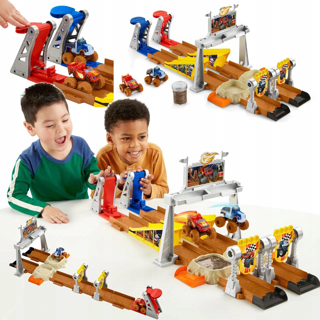 

Fisher Price Blaze Tor Wyścig W Błocie GVG53