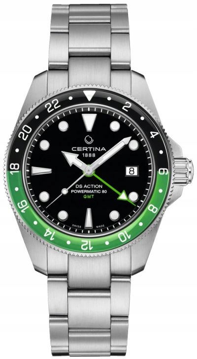 Švýcarské Pánské Hodinky Certina C032.929.11.051.00 Automat Premium S Gmt
