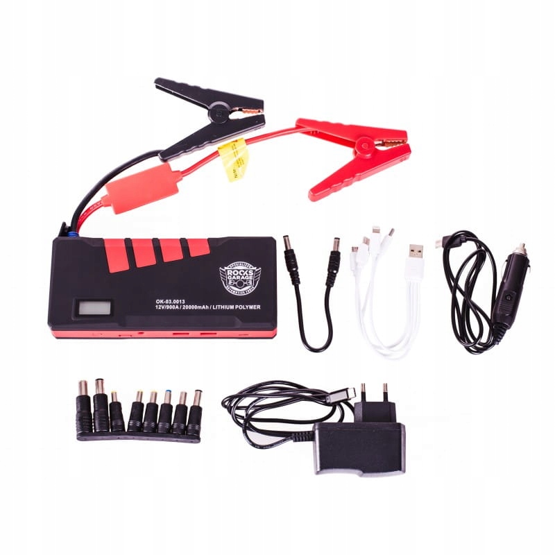 POWERBANK старт 900 a BOOSTER 20000 mAh ROOKS