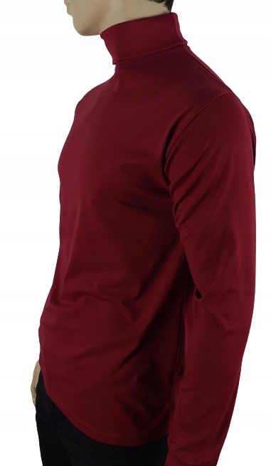 Golf bawełna PRODUKT POLSKI bordowy XL Model GOLD