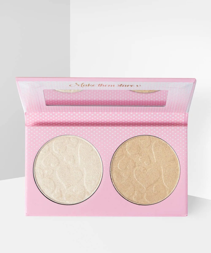 Doll Beauty Light Duo Shine Bright Like Diamond paletka rozjasňovačů 24 g