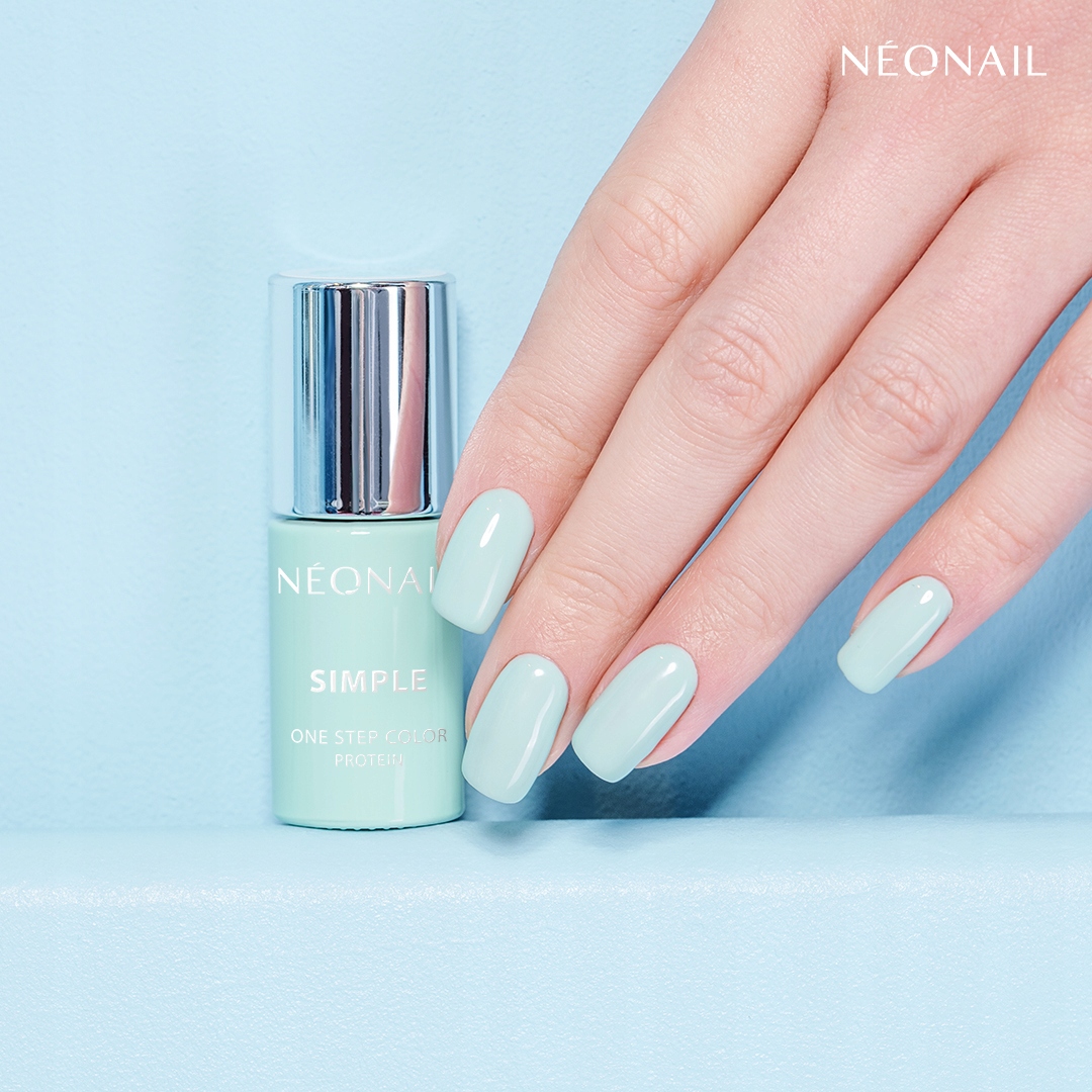 NEONAIL SIMPLE Zielony Lakier Hybrydowy 3w1 HARMONY 7,2 ml - OUTLET Kolor Odcienie zieleni